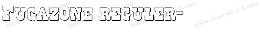 FugazOne reguler字体转换